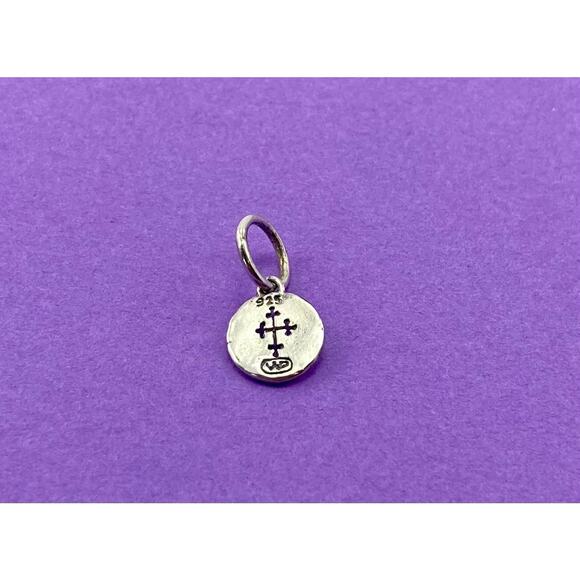 Waxing Poetic Pisana Sanctum Cross charm - Picture 2 of 2